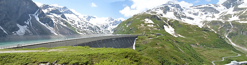 Kaprun Staumauer Stausee Moserboden 1211
