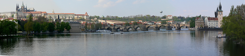 50 Prag Karlsbruecke Burg Dom