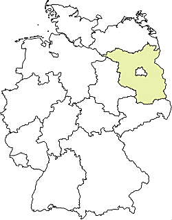 Geografische Lage des Brandenburg Brandenburg
